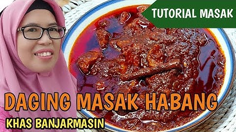 DAGING SAPI MASAK HABANG/MASAK MERAH ASLI BANJAR