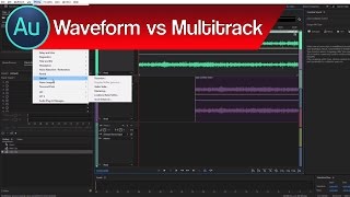 Audition Waveform vs. Multitrack Editing – What’s the Difference? | Using Adobe Audition Tutorial