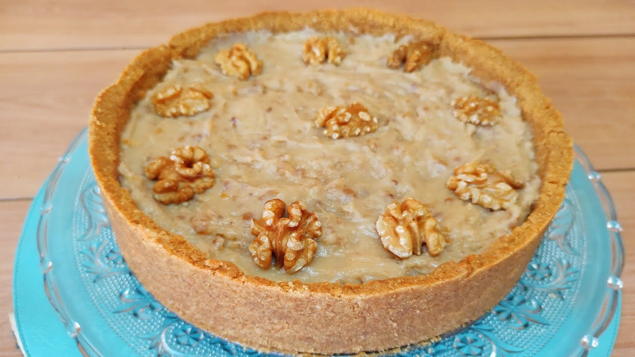 TORTA DE NOZES - DELICIOSA E SIMPLES DE FAZER