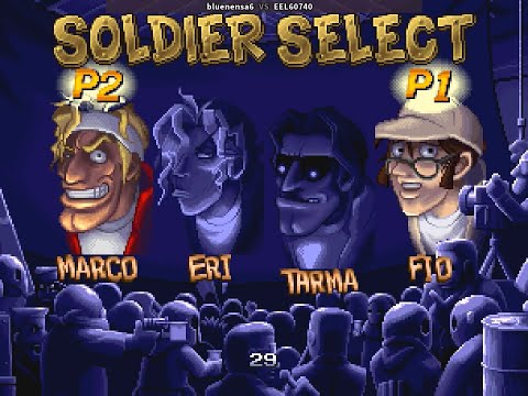 Metal Slug 5 Level 4 Team Play No Death Clear 