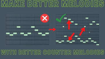 How to ALWAYS Make Good Counter Melodies | Fl Studio