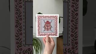 Bug and patterns🐞#artprocess #satisfyingvideos #art #painting #bugs #insects #patternmaking #artist News