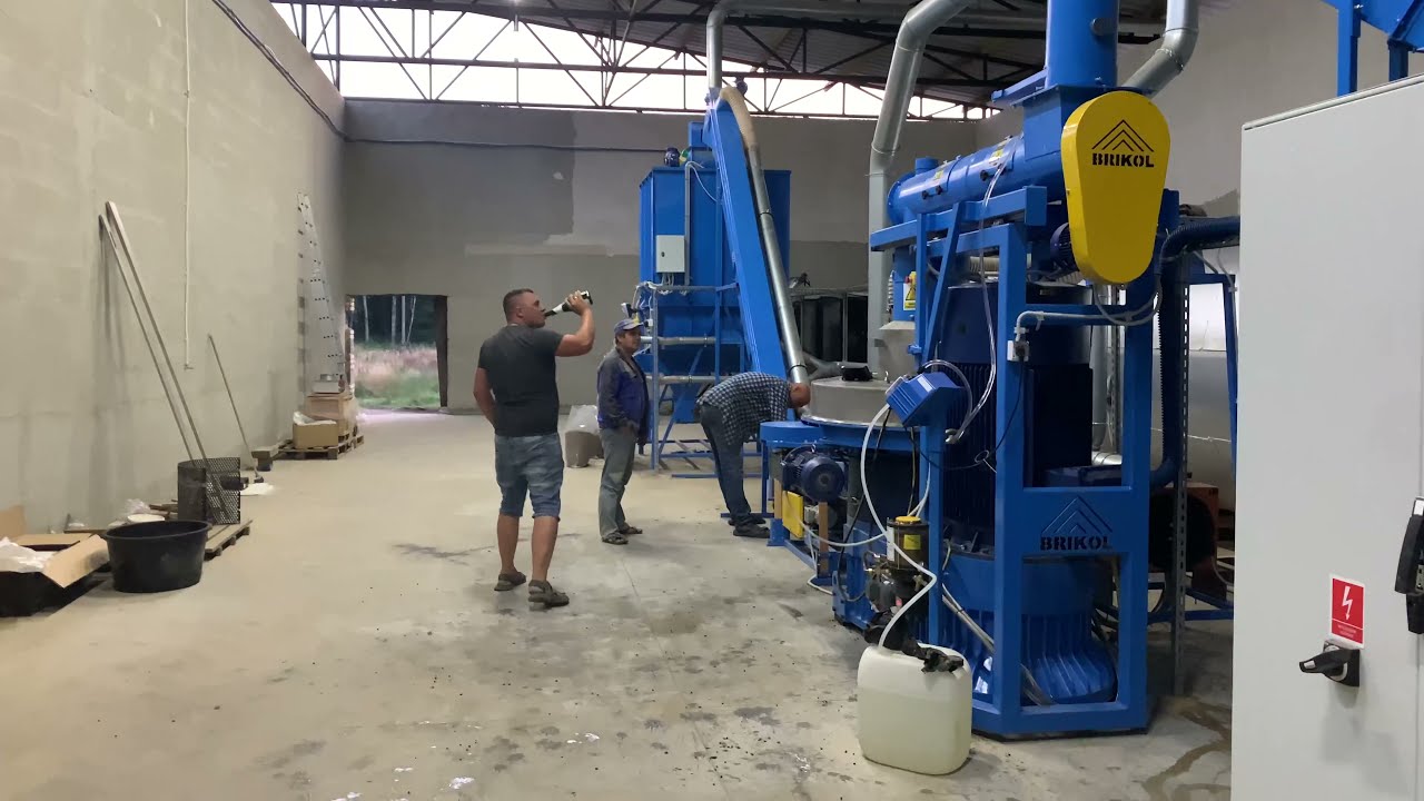 DUŻY PRODUCENT PELETU NA POMORZU NAM ZAUFAŁ -PELLETING LINE FOR WET SAWDUST