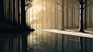 Harmony of Shadows and Reflections: Serenity in Tranquil Scenes For TV - Slideshow Screensaver - 2H