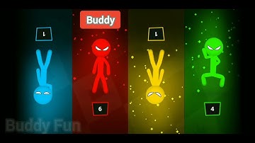 The Stickman Party 1 2 3 4 MINIGAMES Gameplay 2023 walkthrough ( Android, iOS )