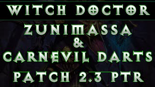 Diablo 3 Witch Doctor - Zuni & Carnevil Build Patch 2.3 Spotlight