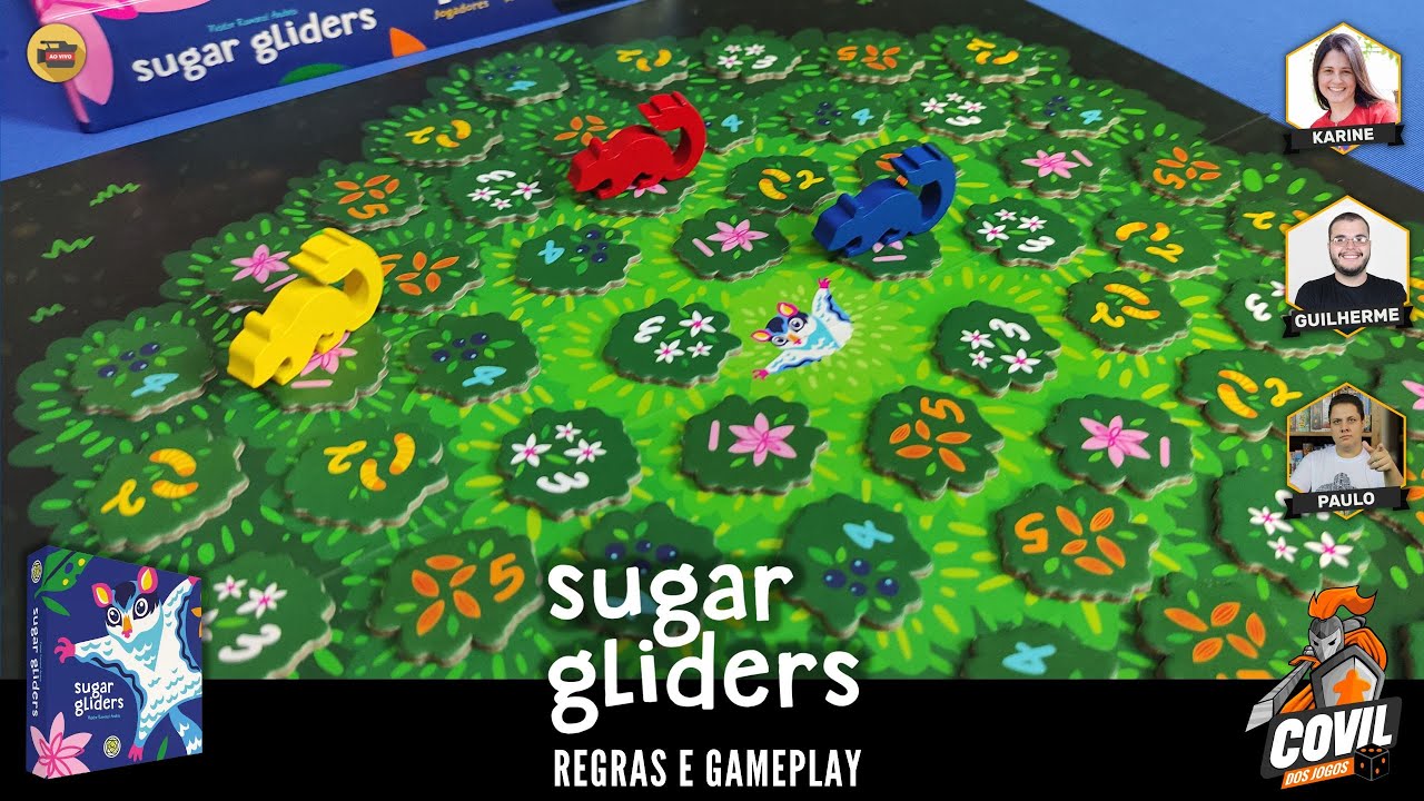 Sugar Gliders - Regras e Gameplay, Video