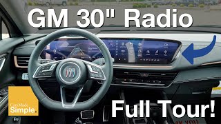 2024+ Buick/Cadillac 30" Infotainment & Digital Cluster Full Tour | Google Built In!