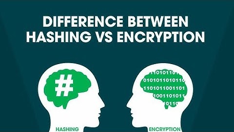 Hashing VS Encryption
