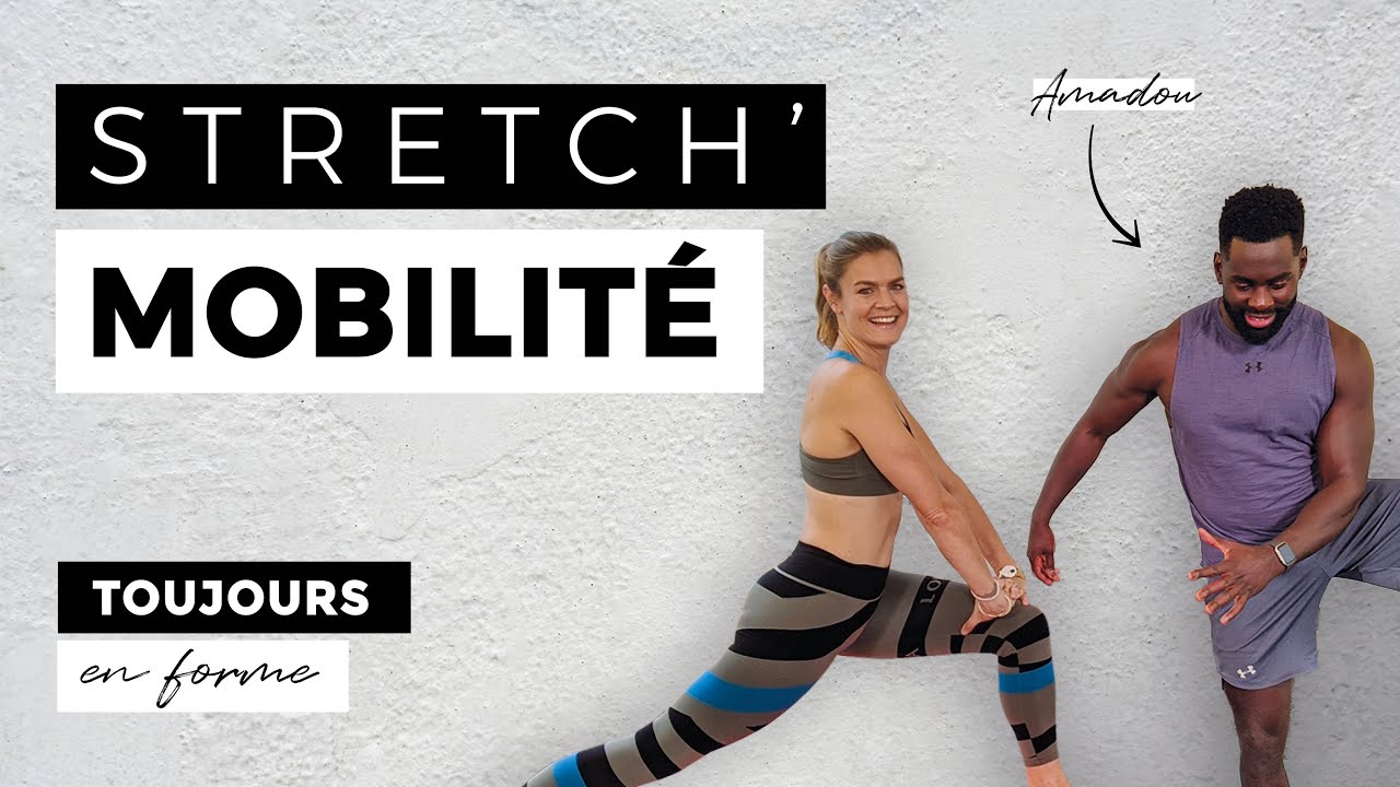 20 MIN STRETCHING MOBILITÉ (ÉTIREMENTS DYNAMIQUES) | TOUJOURS EN FORME