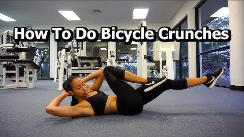 How To Do Bicycle Crunches | Exercise Video Library | Exercise Tutorial