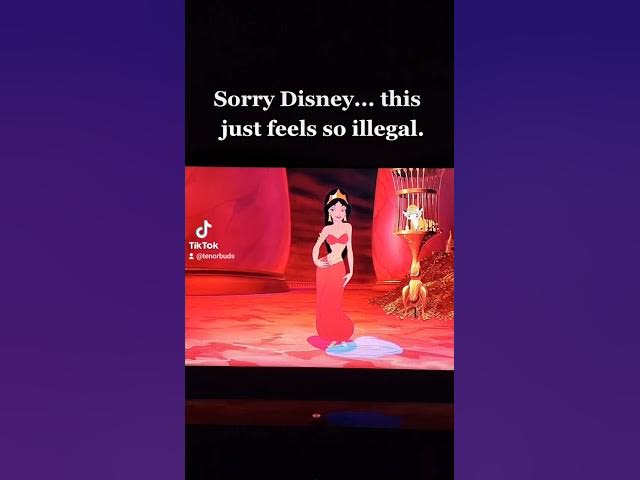 How Did Disney Get Away With This In Aladdin? 😳 #shorts #disney #aladdin #disneymovie #disneyplus