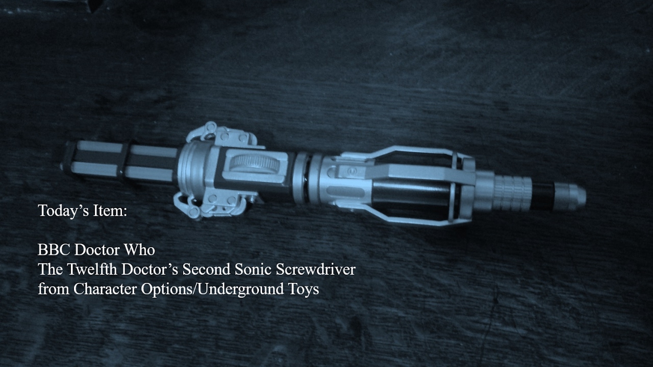 BBC Doctor Who The Twelfth Doctor's Second Sonic Screwdriver Toy - YouTube