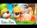 Biệt đội lính cứu hỏa Kiki & Miumiu Panda | Nhạc thiếu nhi vui nhộn | BabyBus Vietnamese Kids Song