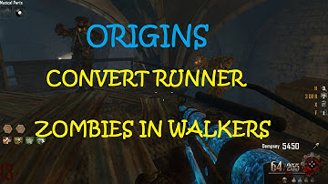 CoD: BO2 Origins - Convert the Zombie runner in Walker