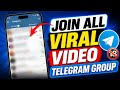 Viral Video Link Telegram Channel || How To Join Telegram Video Link 