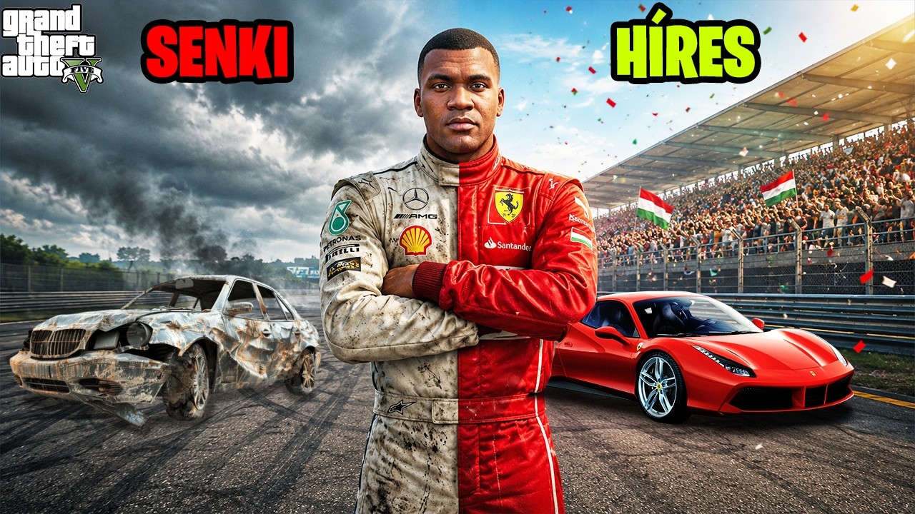 SENKIBŐL HÍRES Versenyző Lettem a GTA 5-ben!🏎️