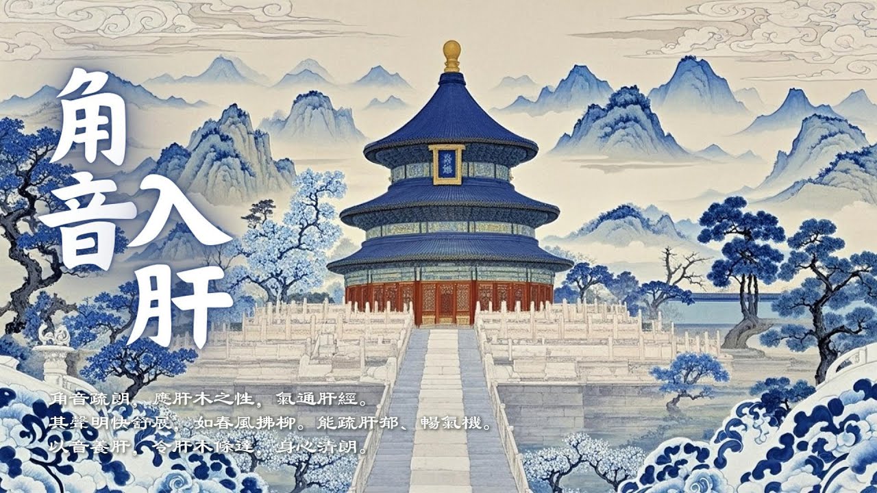 疏肝解鬱療癒音樂｜角音入肝・情緒釋放・改善氣色 五行補木｜五行聲波療癒・養肝篇 ｜Asian Relaxing Music - Jue Tone