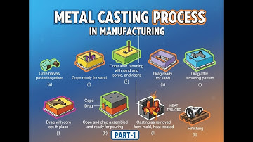 Metal Casting Process in Manufacturing (Part-1)