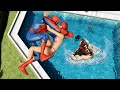 GTA 5 Spider Man Ragdolls Compilation 3 Funny Video