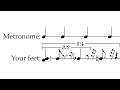 How to mark time on drumline and keep your feet on the beat