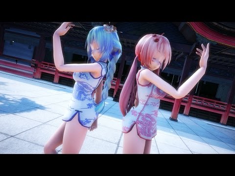 【MMD】TDA Miku & Teto【 来世デ逢イマショウ Let's meet in the afterlife】