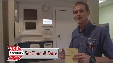 Alarm Help - Setting Time and Date on DSC Power Series