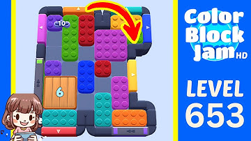 Color Block Jam Level 653 Solution Walkthrough