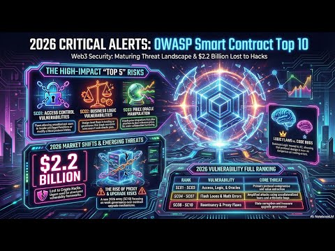 Top 10 Smart Contract Vulnerabilities in 2026 OWASP Security Guide
