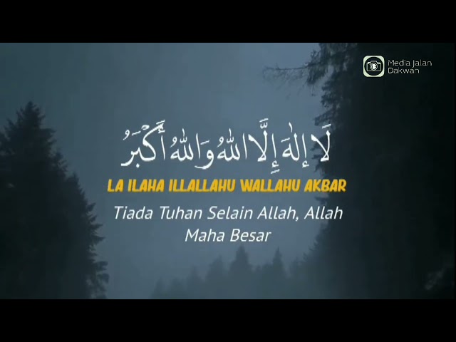 takbir berakhirnya ramadhan 1444 class=