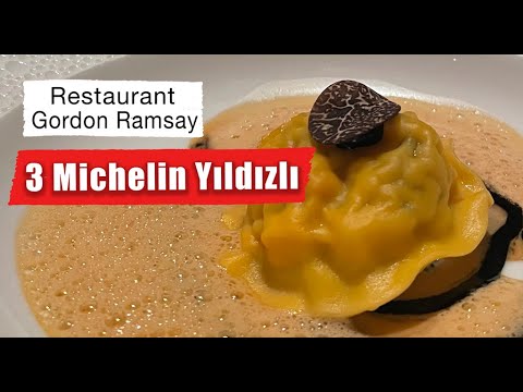 3 Michelin yıldızlı Restaurant Gordon Ramsay'de tadım menüsünü test ettik