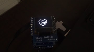 WEMOS D1 Mini ESP8266 + OLED shield - Serial communication to Excel- demo