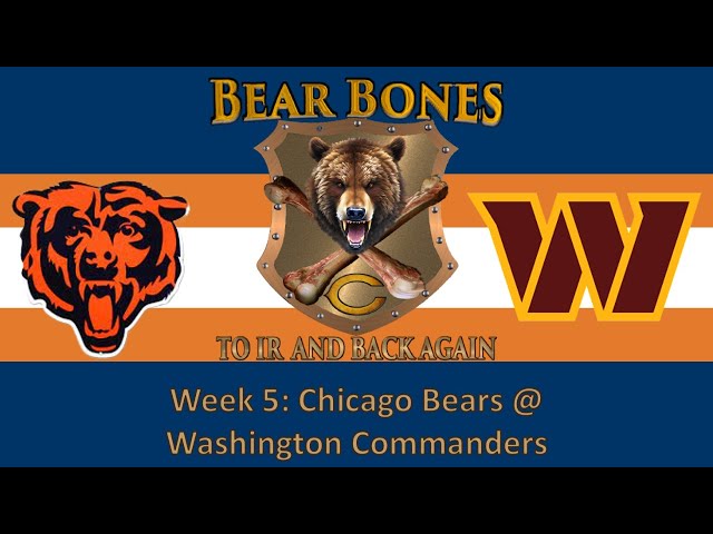 Chicago Bears vs Washington Commanders Prediction - Week 5 - Odds