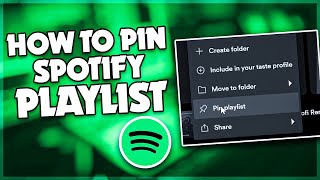 How to pin Spotify playlist | PIN TECH |