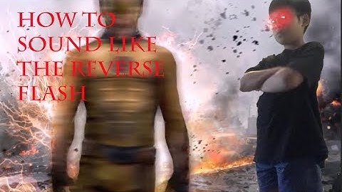 How To Sound Like The Reverse Flash In Adobe Audition