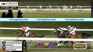 RACE 5 PROGRAM 1-3-2024