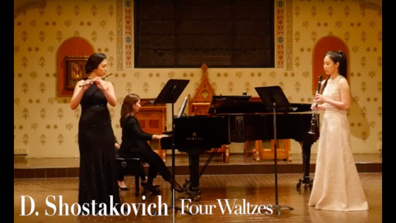 Shostakovich Four Waltzes for Flute, and Piano III. Waltz