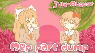 ❀July-August mep part dump❀Including bandori, ocs etc!