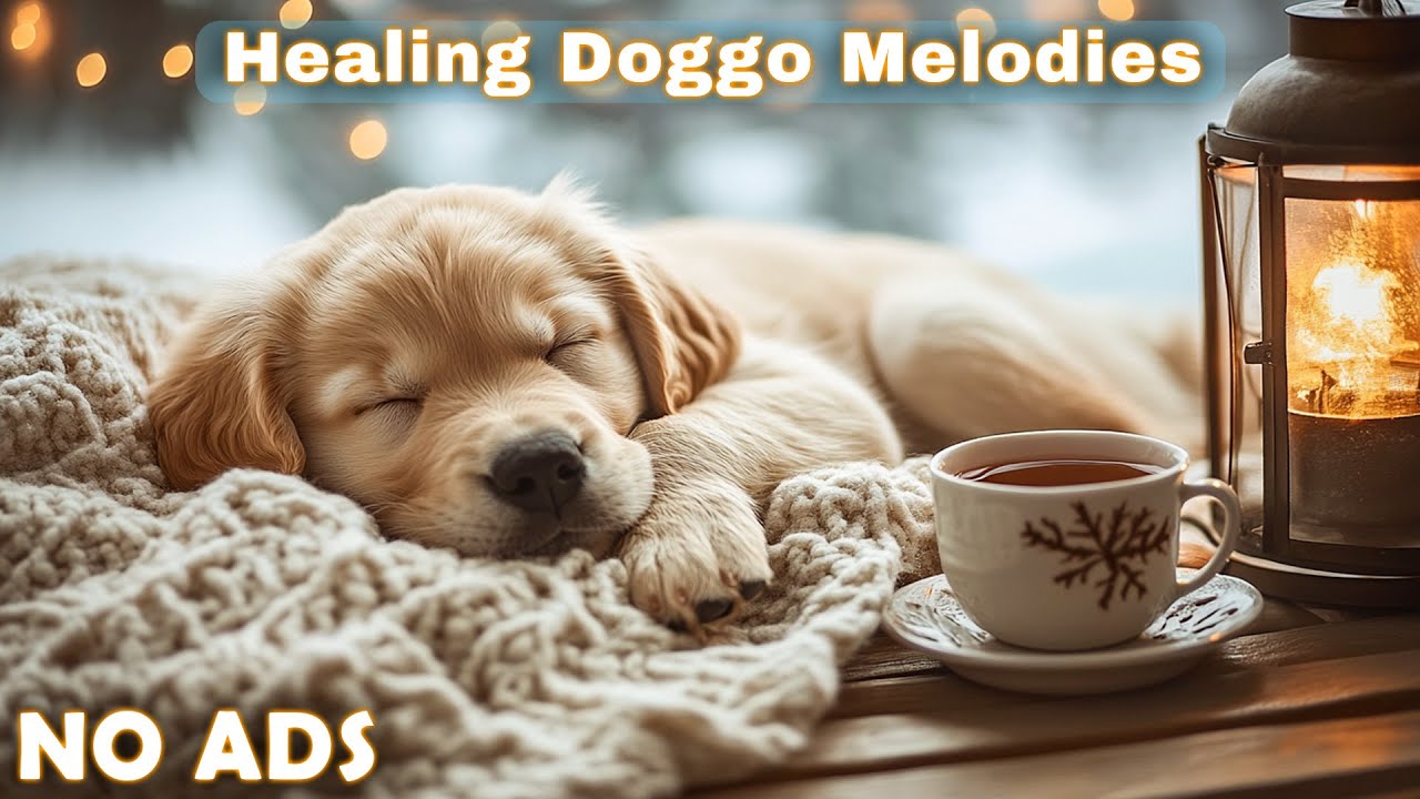 12 Hours Dog Music 🎵 Dog Calming Music 💖 Balanced Soothing Sounds To Reduce Nervous Energy