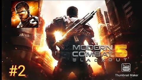 Modern Combat 5 : Blackout - Gameplay Walkthrough Part 2 - Chapter 2 :iOS , Android (Faisu Gamerz)