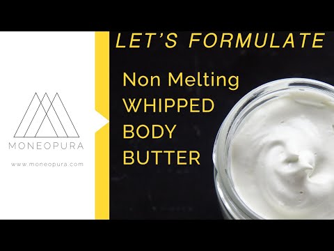 How to Make a Non Melting Whipped Body Butter | DIY Hair and Body Butter | Entrepreneur Life