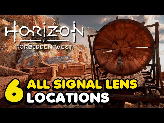 Horizon Forbidden West: All Signal Lens Locations - Gameranx