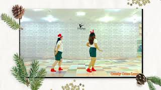 Celebrity Candy Cane Lane - Line Dance - Demo 🎅🤶🧑‍🎄💚 Wealth