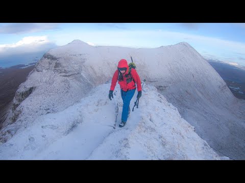 [Winter Walking on Quinag]