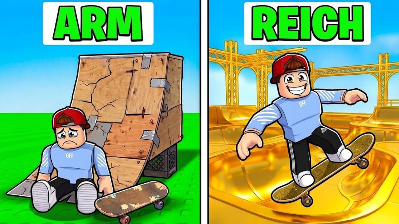 Ich BAUE einen 999.999 SKATEPARK in Roblox!