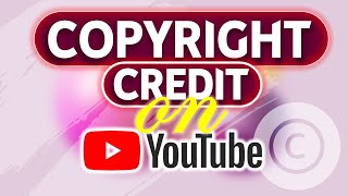 Give Credit to Music on YouTube in just 1 Minute