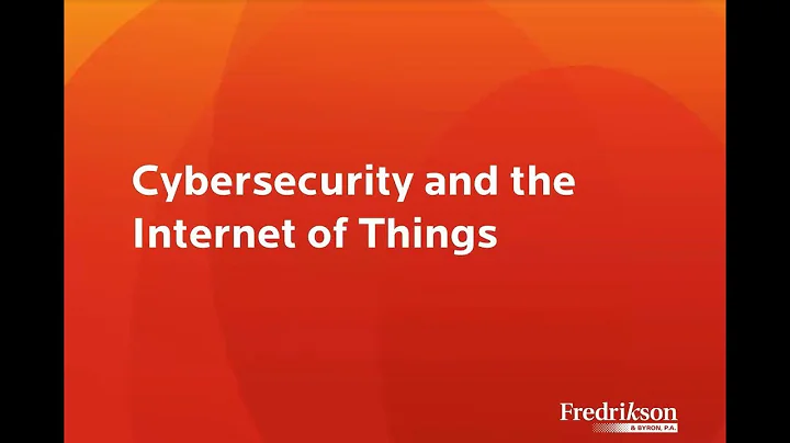 Cybersecurity and the Internet of Things - Sten-Er...