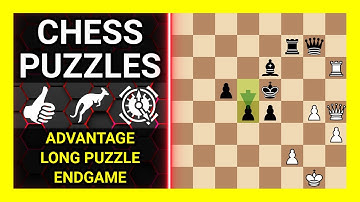 Chess Puzzles to Practice. Themes: Advantage, Long puzzle, Endgame. Learn Chess