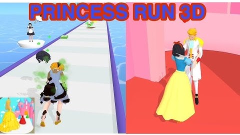 Princess Run 3d Gameplay Walkthrough - all levels! android, iOS