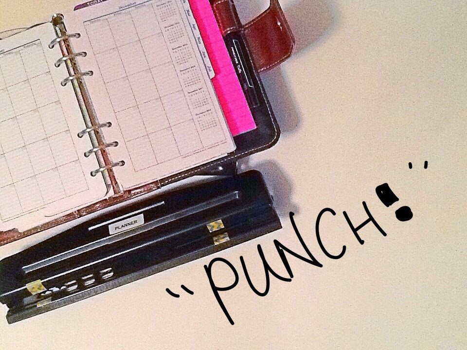 Planner Hole Punch Cheap Hack 